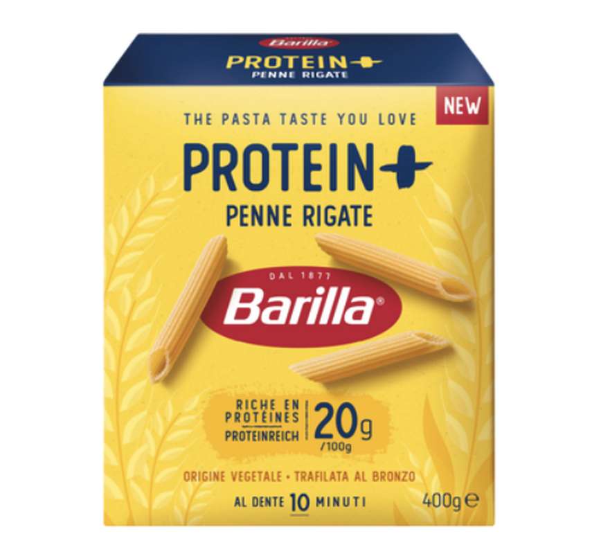 Pâtes Penne Rigate protein +,  Barilla   (400 g)