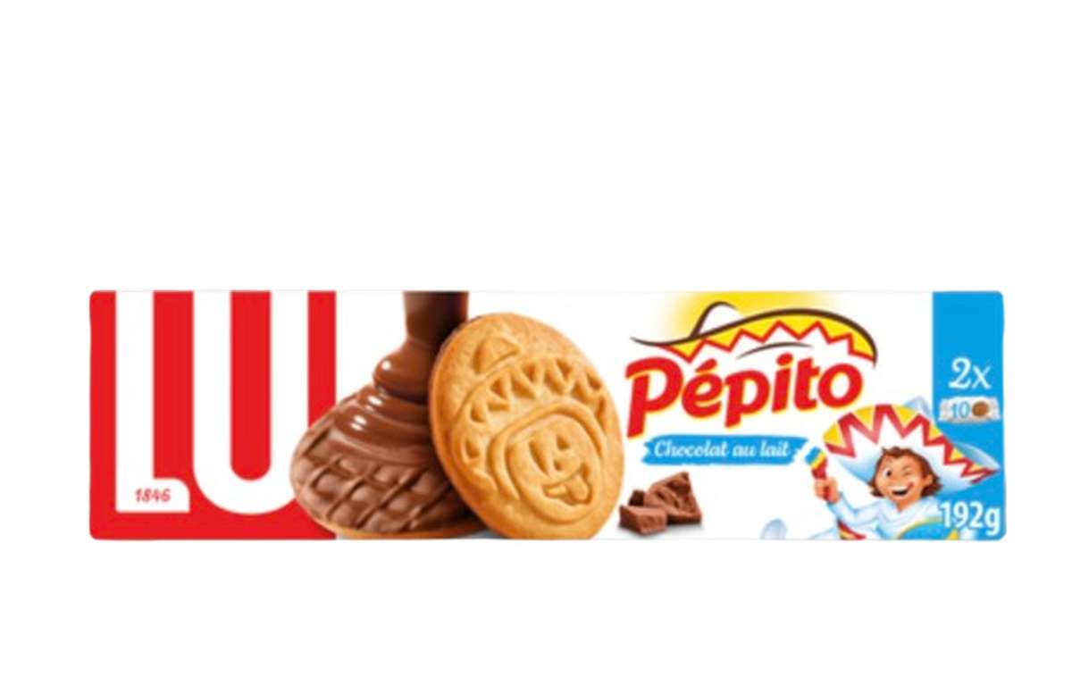 Biscuits au chocolat au lait, Pepito (192 g)