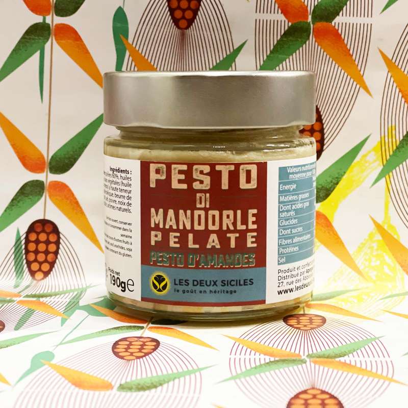 Pesto d'amandes, Les Deux Siciles (200 g)