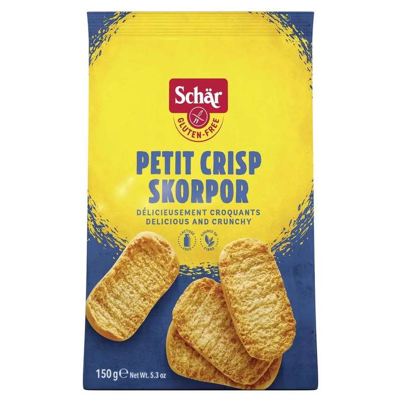 Petit crisp suédois sans gluten, Schar (150 g)