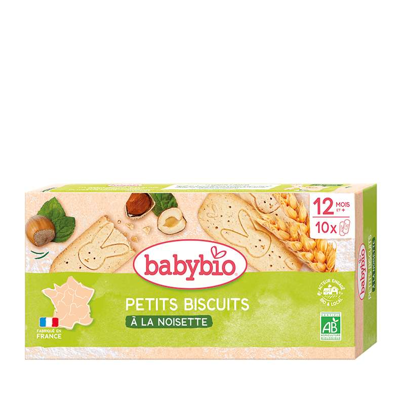 Petits Biscuits à la Noisette BIO - dès 12 mois, Babybio (160 g)