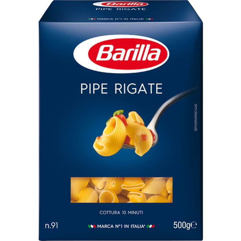 Pipe Rigate, Barilla (500 g) | La belle vie : Changez votre vision des ...