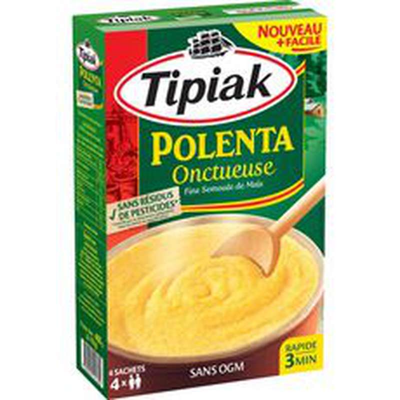 Polenta Onctueuse Tipiak X 4 Sachets 400 G La Belle Vie Changez Votre Vision Des Courses