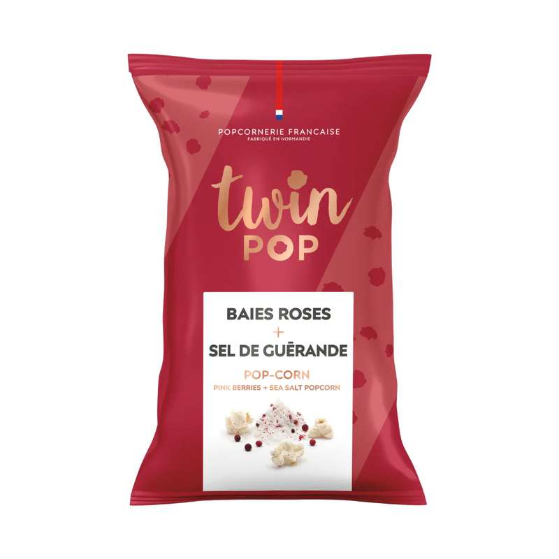 Popcorn sel et baies roses,Twin Pop (100 g)