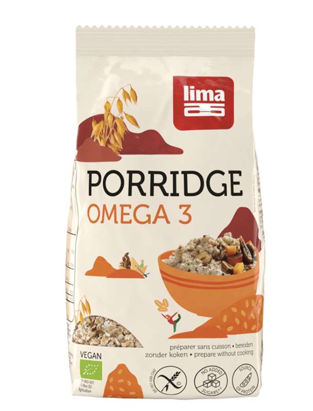 Porridge express oméga 3  BIO, Lima (350 g)