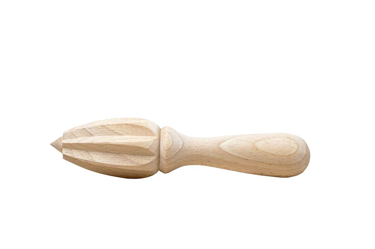 Presse-Agrumes Bois D'Olivier KASSIS - 14 Cm, Manuel