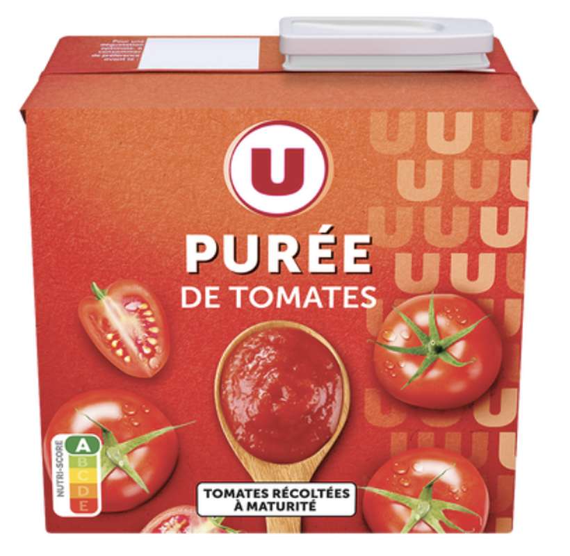 Purée de tomate, U (500 g)