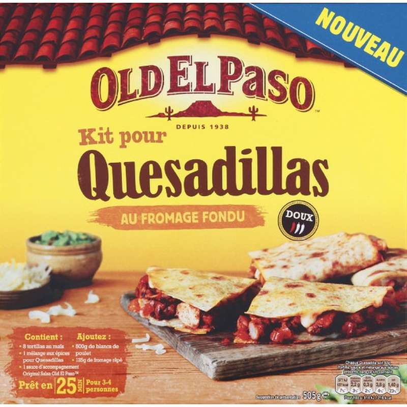 Kit pour quesadilla, Old El Paso (505 g) La belle vie Changez votre