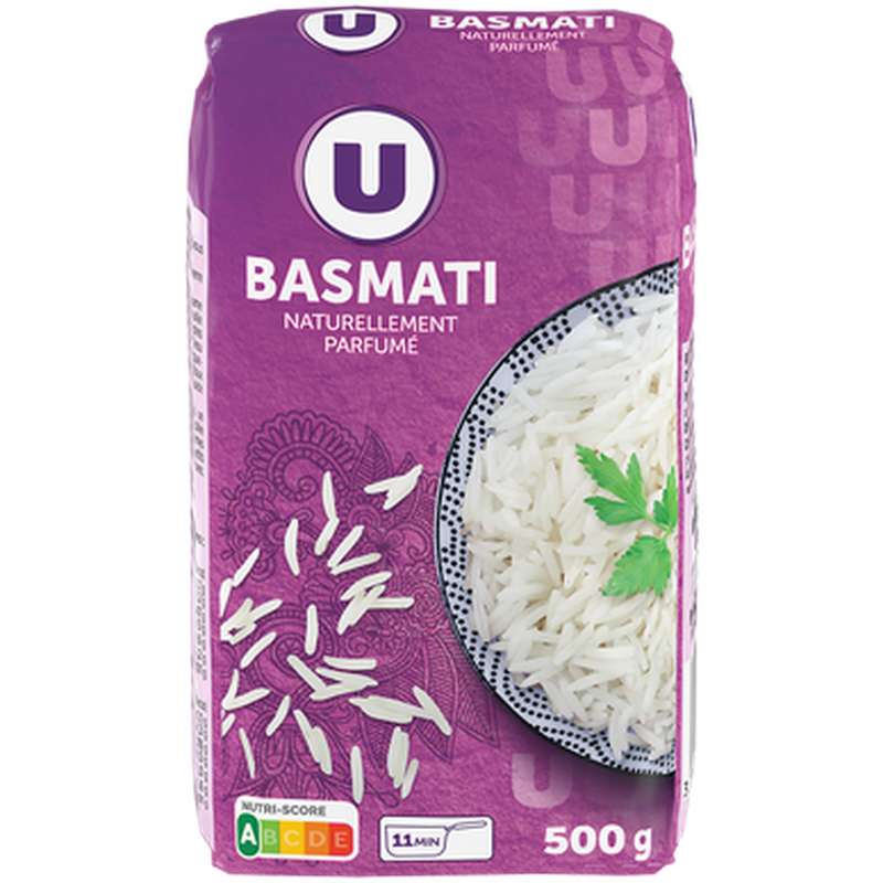 Riz long basmati, U (500 g)