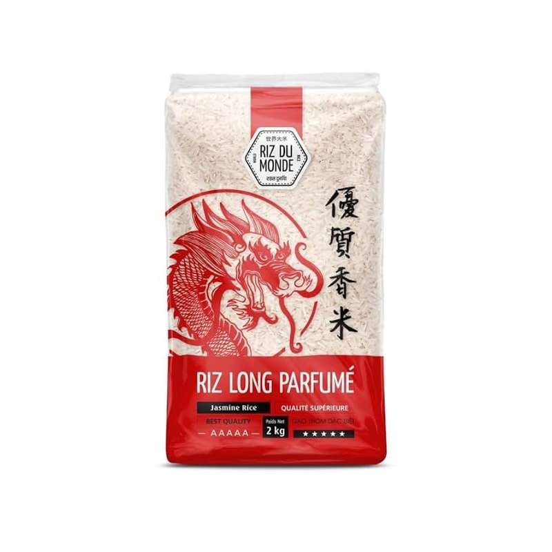 Riz long parfumé, Riz du monde (2  kg)