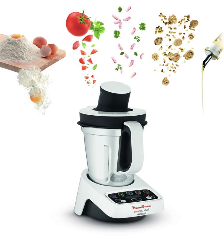 Robot Compact Chef blanc HF405110, Moulinex | La Belle Vie : Courses en ...