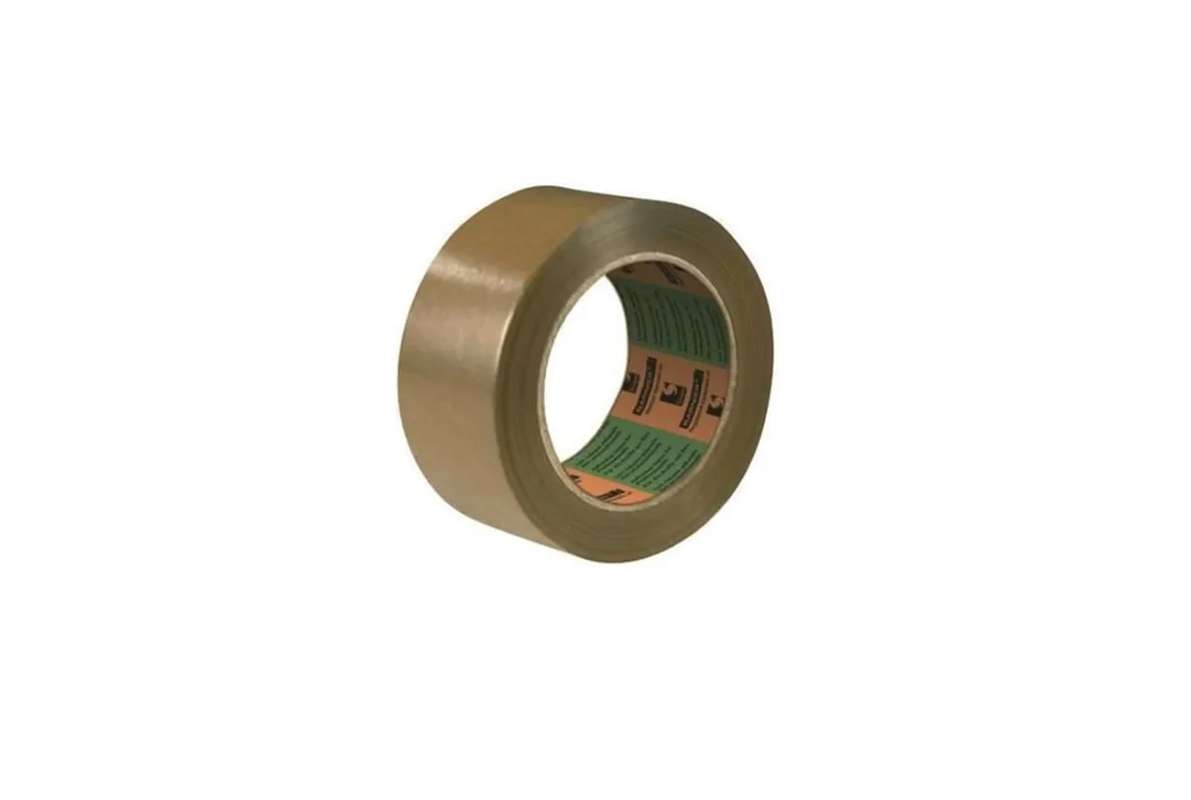 Ruban Adhésif Fixo 66mm X 12m - Couleur Caramel - Pour Emballage Et Colisage - 2