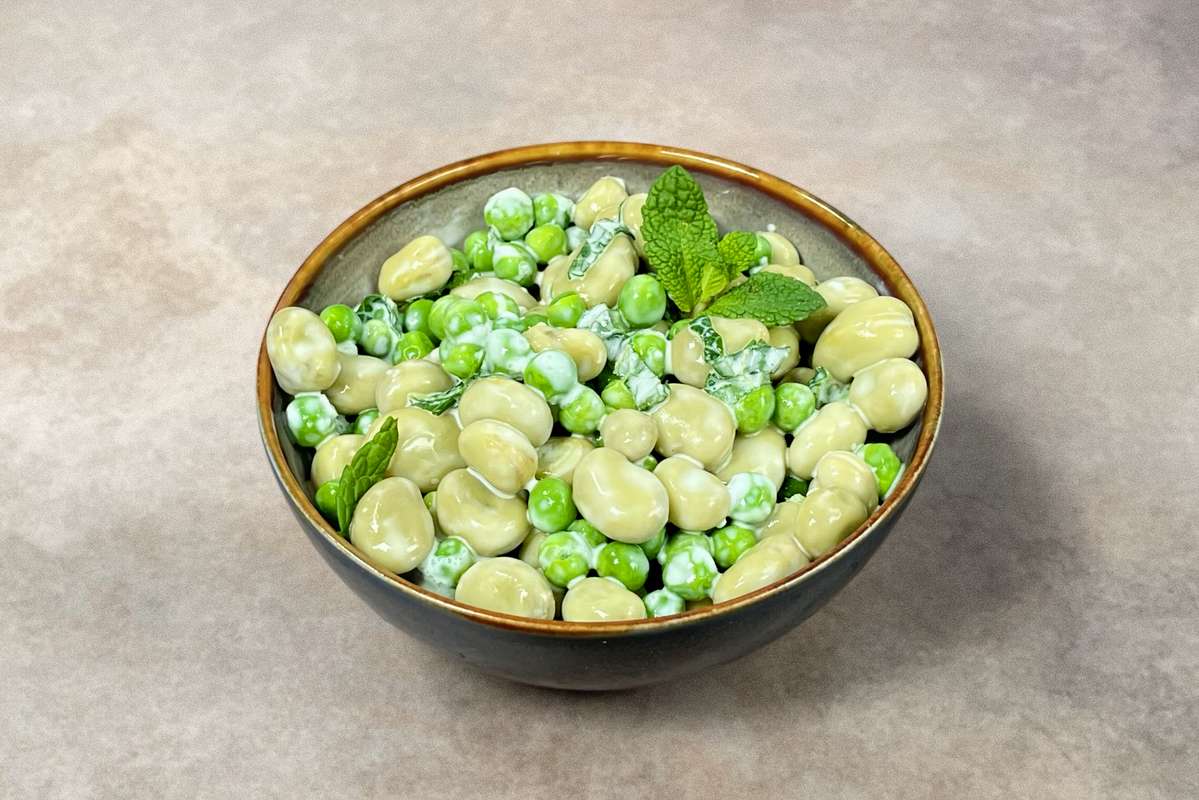 Salade fève, petit pois & menthe, Frichti (100 g) | Bam courses