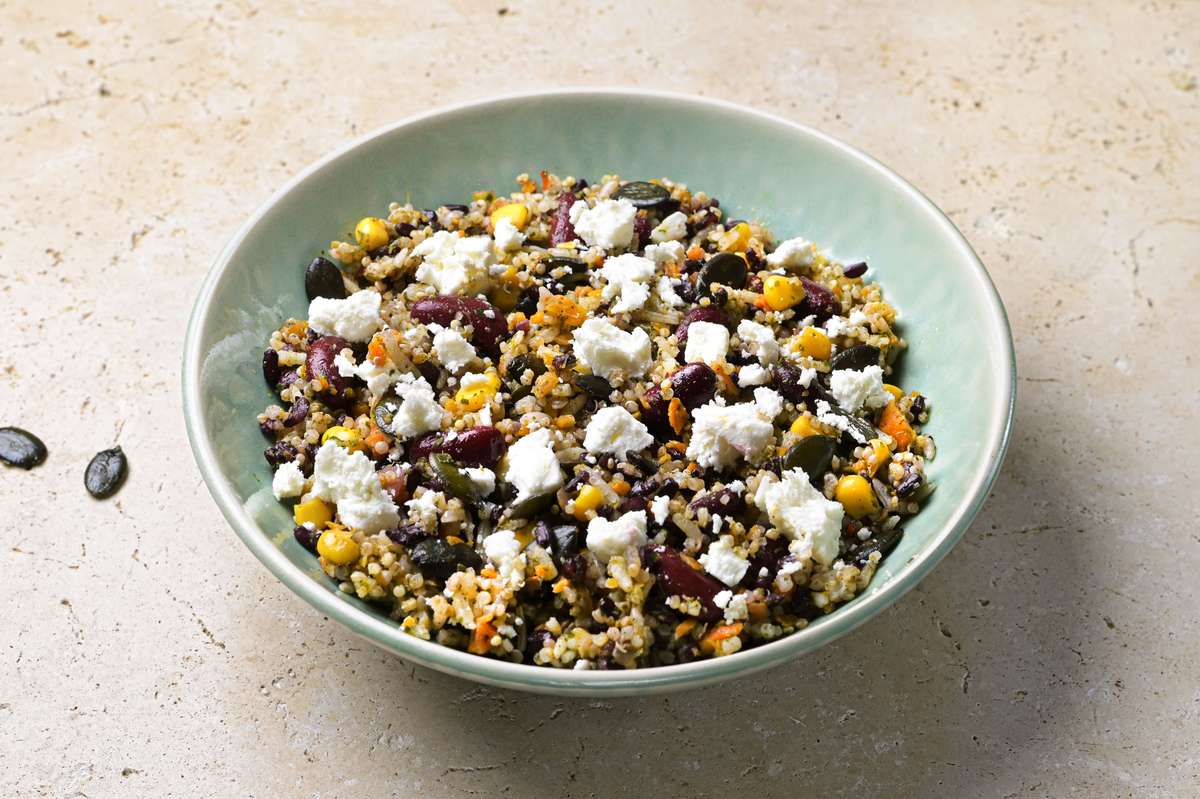 Salade mexicaine & sauce chimichurri, Frichti (330 g), [Contenant réutilisable]