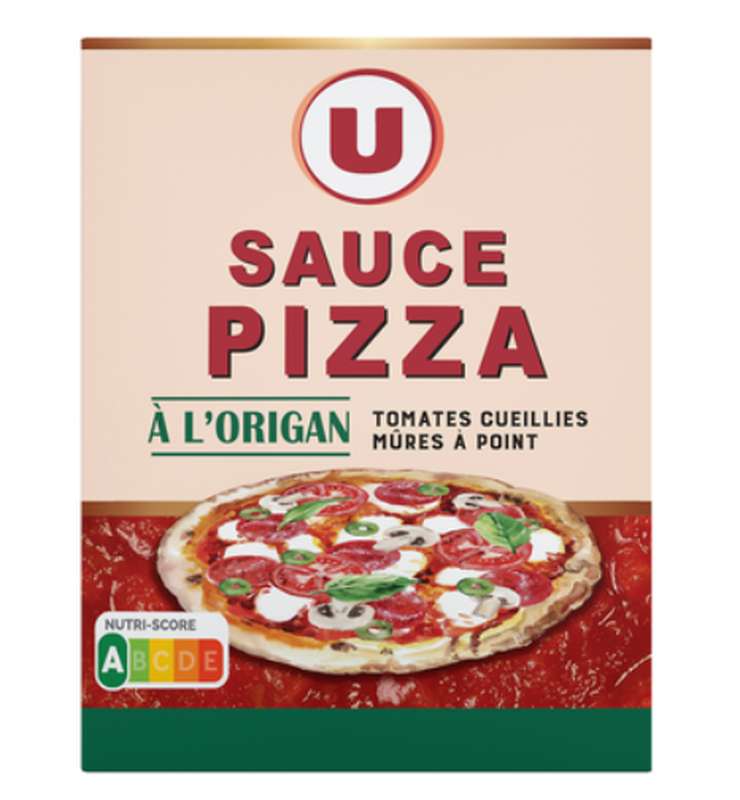 Sauce Spécial pizza à l'origan, U (390 g)