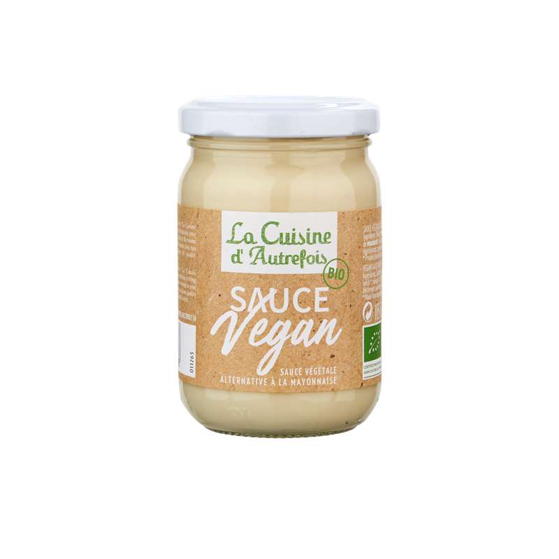 Sauce végan alternative à la mayonnaise BIO, La Cuisine d'Autrefois