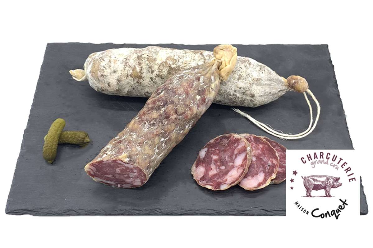 Saucisson sec "Grand Cru", Maison Conquet (200 - 250 g)