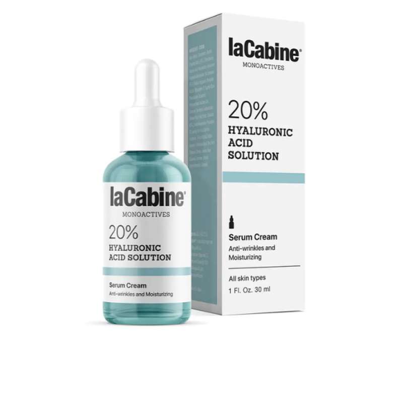 Sérum 2-En-1 Acide Hyaluronique 20%, La Cabine (30 ml)