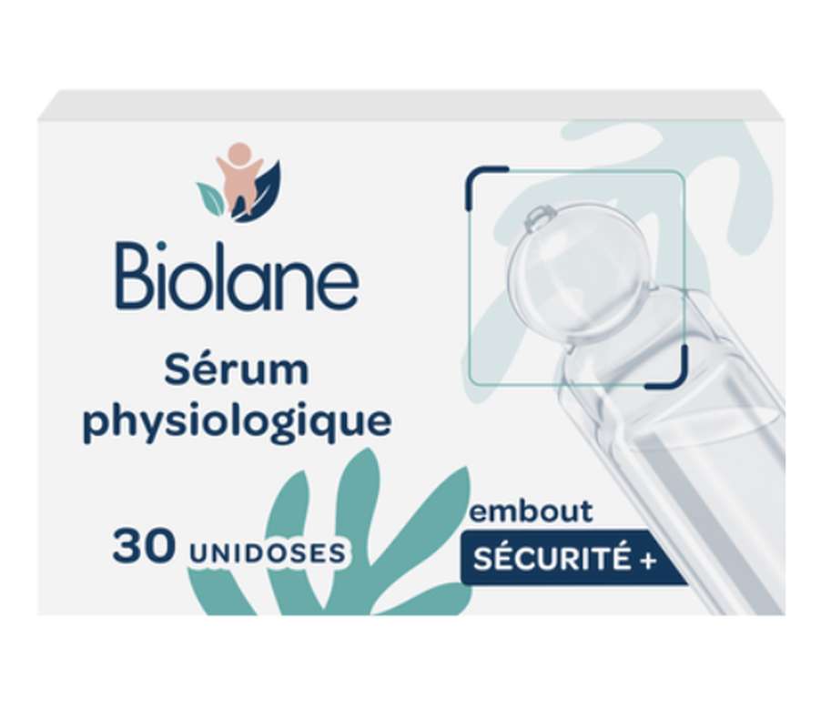 Sérum physiologique embout sécurité, Biolane (30 x 5 ml)