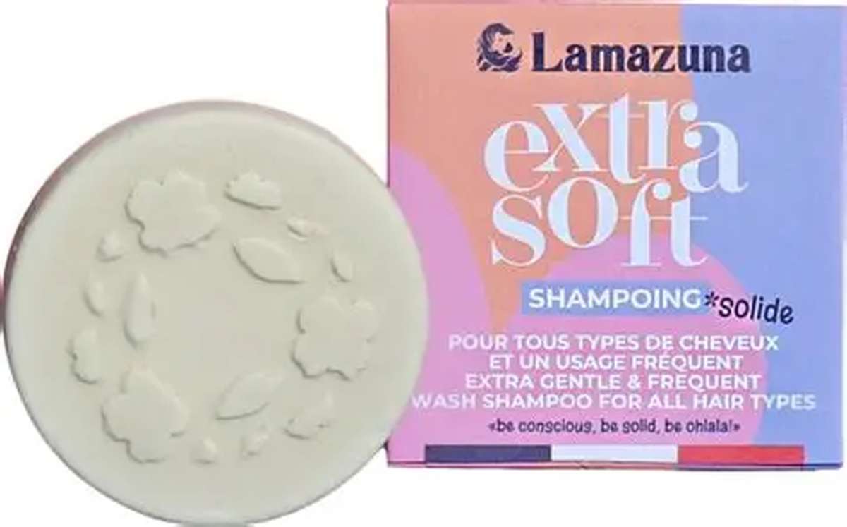 Shampoing tous types de cheveux Extra soft, Lamazuna (70 ml)