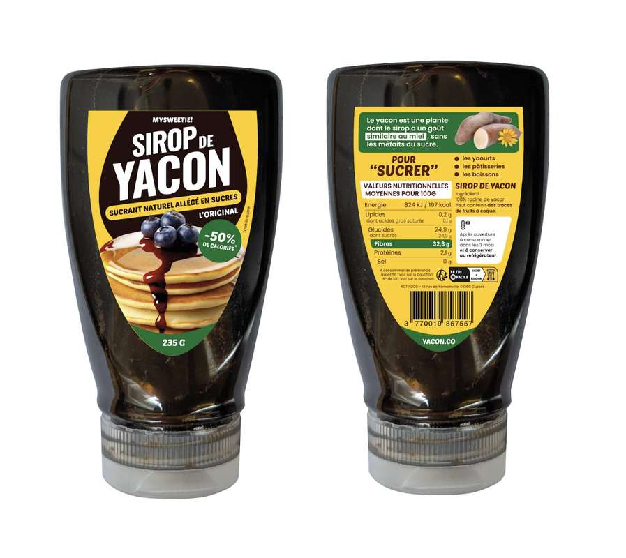 Sirop de Yacon Original, MySweetie! (235 g)