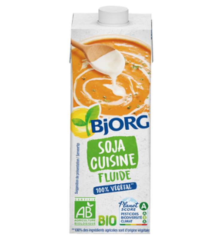 Soja cuisine fluide BIO, Bjorg (25 cl)