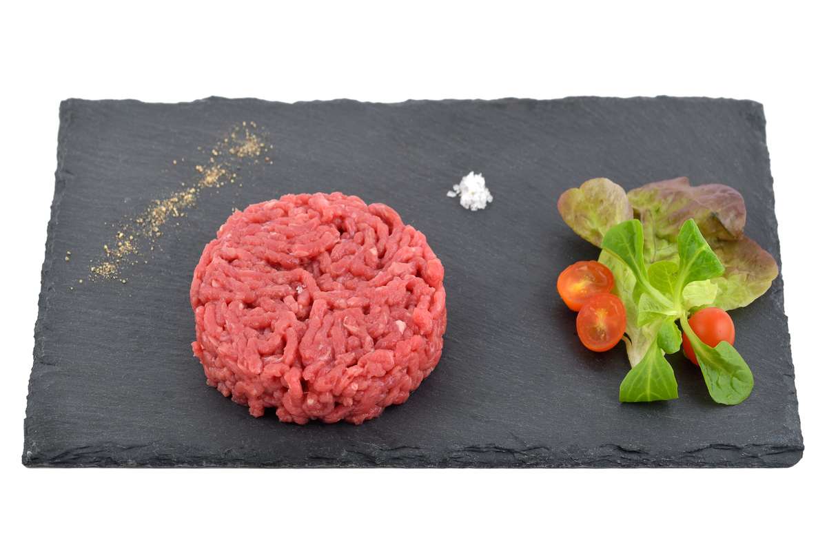 Steak haché de bœuf race Aubrac 15%, Maison Conquet (x 2, 300 g)