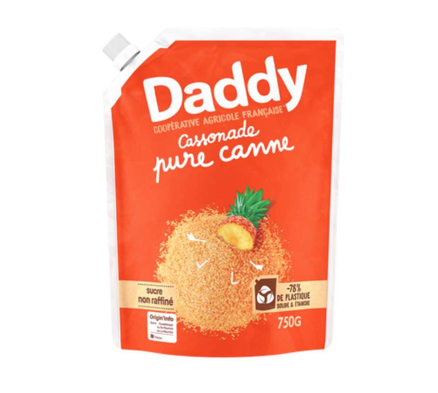 Sucre cassonade pure canne, Daddy ( 750 g)