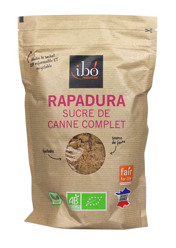 Actibio -- Sucre complet bio rapadura costa rica Vrac (origine Costa Rica) - 10 kg