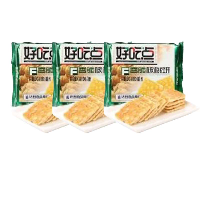 SUPER OFFRE -20% lot de 3 : Biscuits Croquants aux Noix, Daliyuan Haochidian (3 x 108 g)