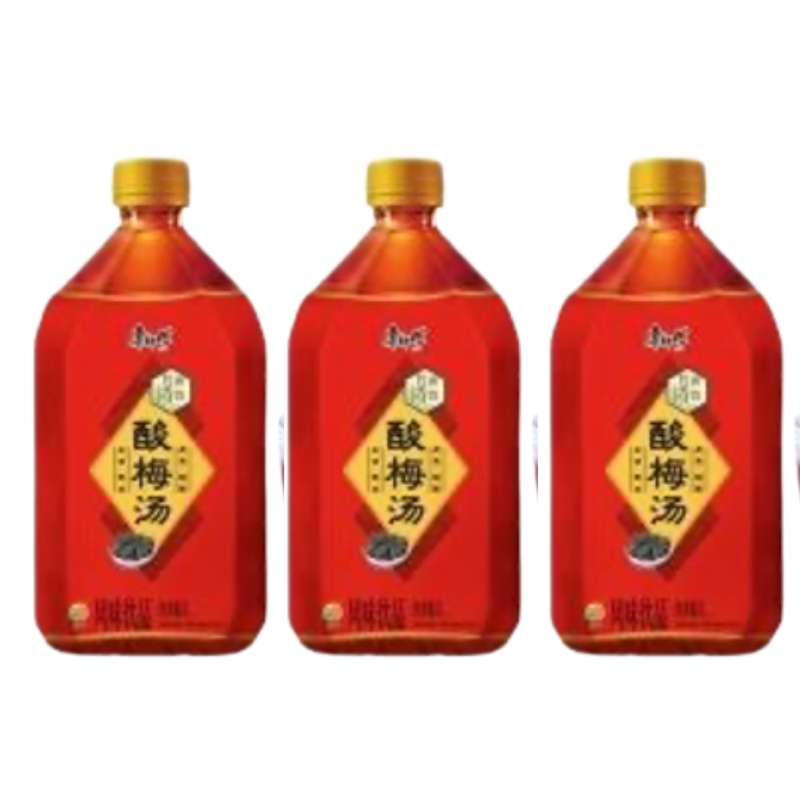 SUPER OFFRE -20% lot de 3 : Boisson aigre aux pruneaux, Master Kong (1000 ml) (x 3)