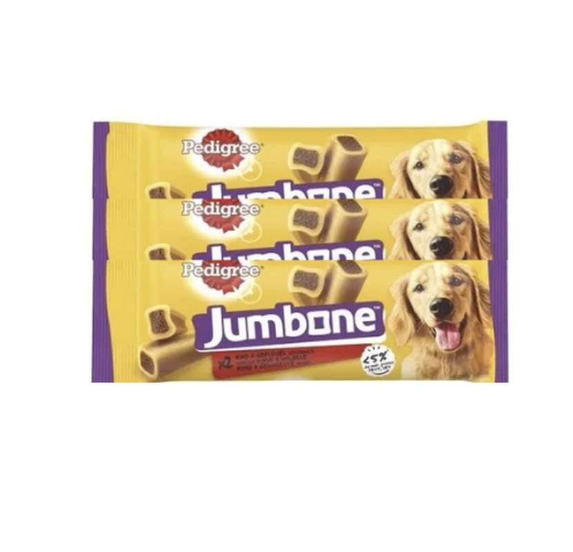SUPER OFFRE  -20% Lot de 3 : Jumbone boeuf pour moyens chiens, Pedigree (15 x 180 g)