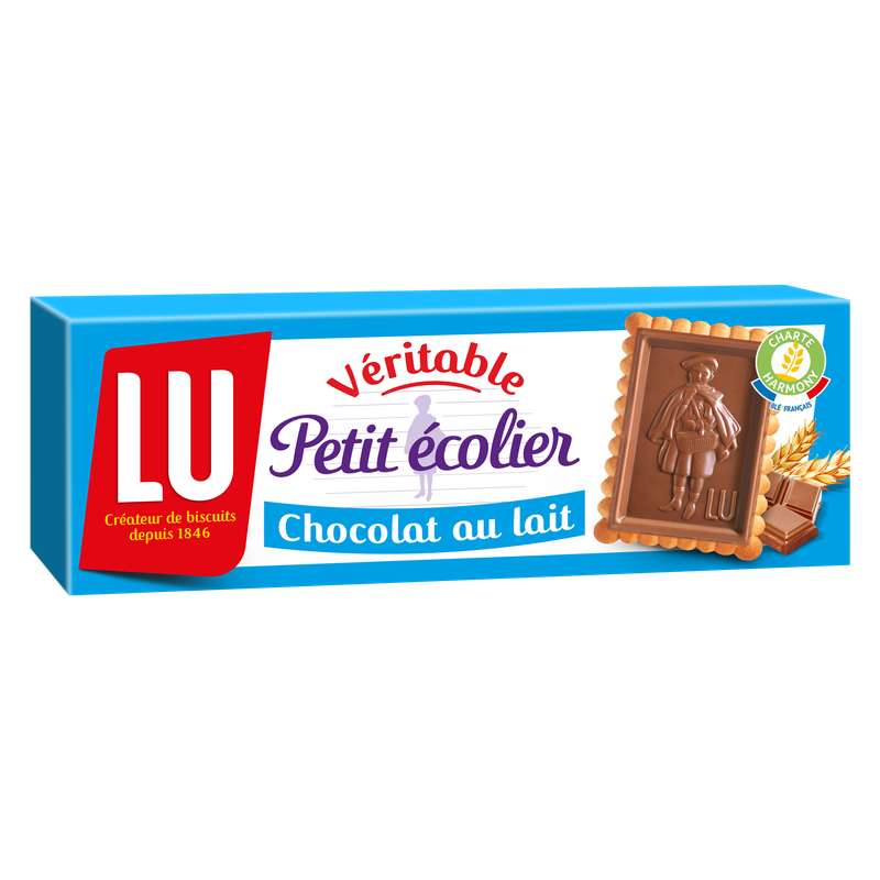 SUPER OFFRE -20% Lot de 3 : Petit écolier Chocolat au lait, Lu (3 x 150 g)