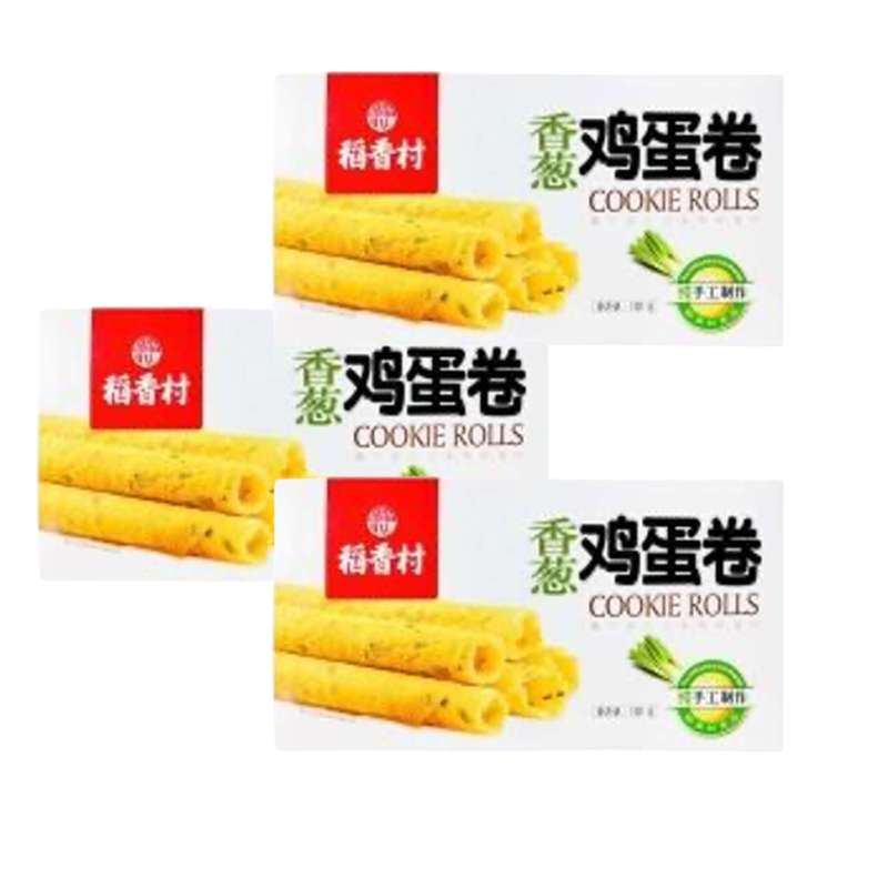 SUPER OFFRE -20% lot de 3 : Rouleaux Croquants (Échalote), DaoXiangCun (150 g) (x 3)