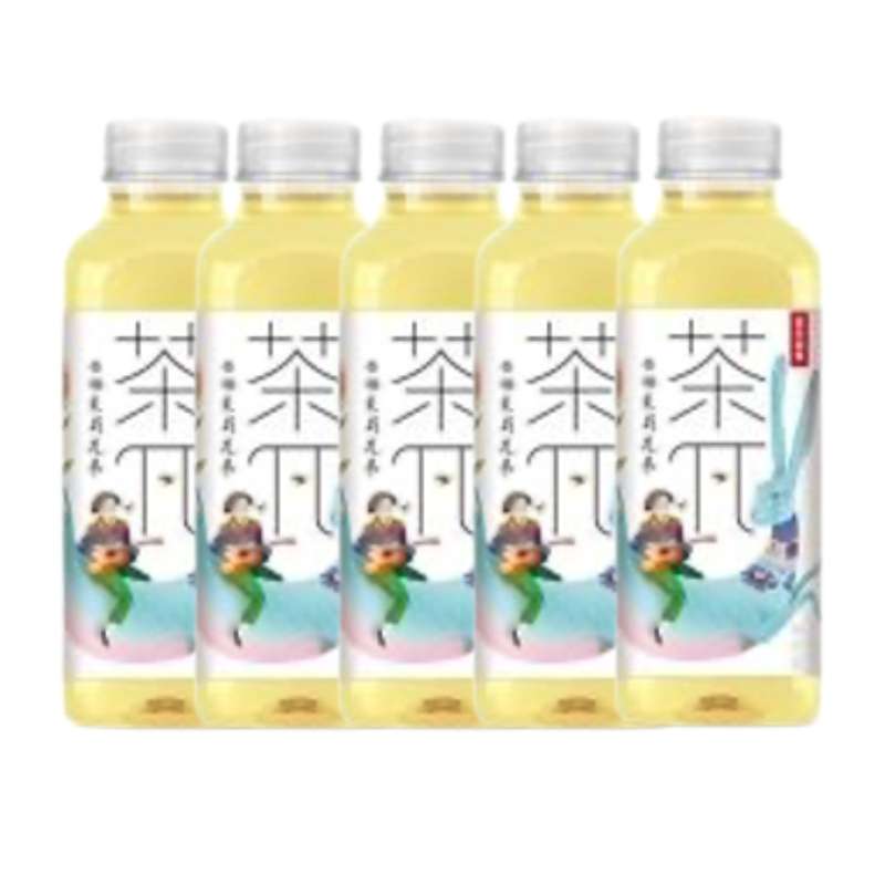 SUPER OFFRE -20% lot de 5 : CHAN Boisson de Thé au Jasmin et Pamplemousse, Nongfu Spring (500 ml) (x 5)
