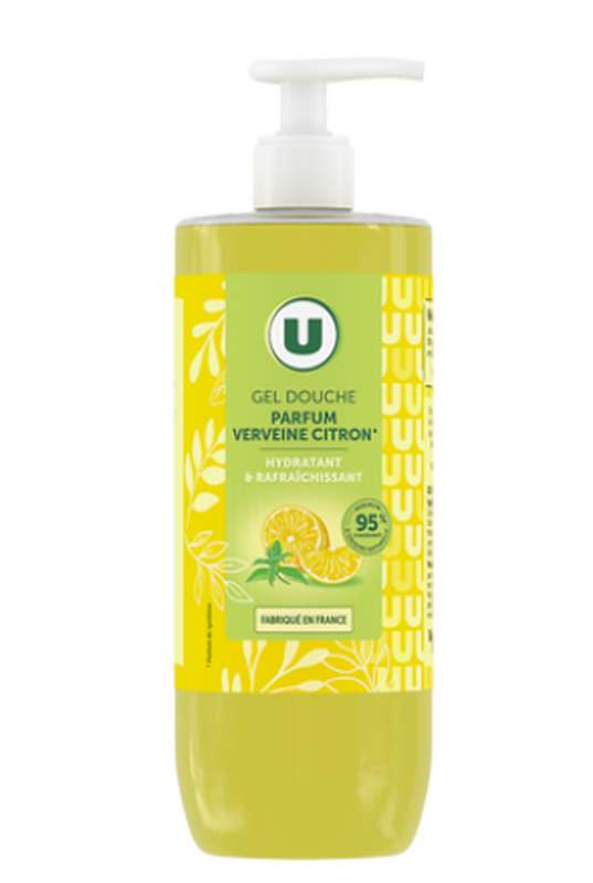 SUPER OFFRE -30% Lot de 5 : Gel douche verveine citron, U (5 x 750 ml)