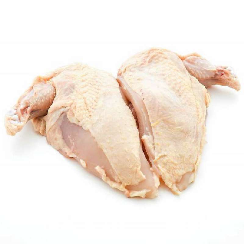 Suprême (filet + haut de cuisse, délicieux) de poulet jaune fermier (x