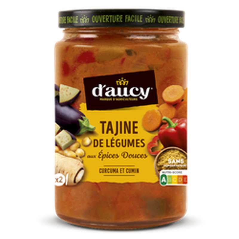 Tajine de légumes, Daucy   (380 g)