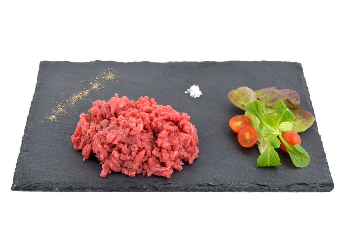 Tartare de bœuf au couteau race Aubrac 3%, Maison Conquet (x 2, 360 g)