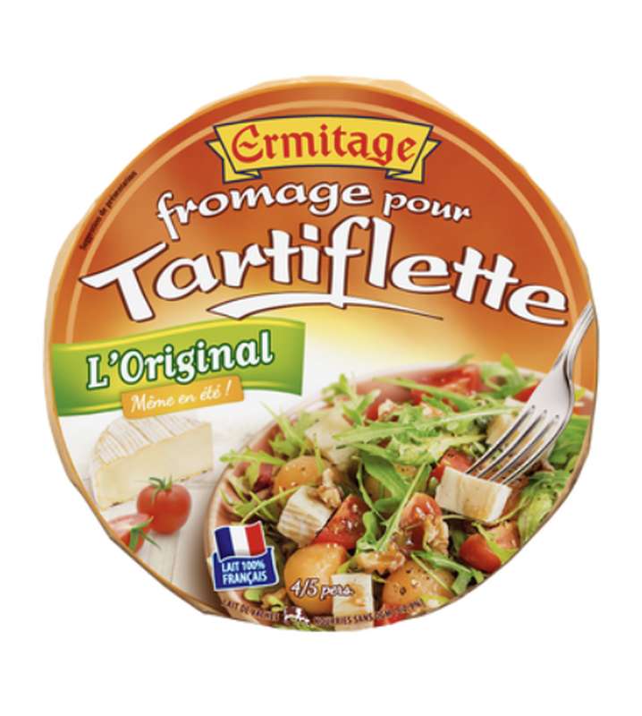 Tartiflette au lait pasteurisé 27% MG, Ermitage  (450 g)