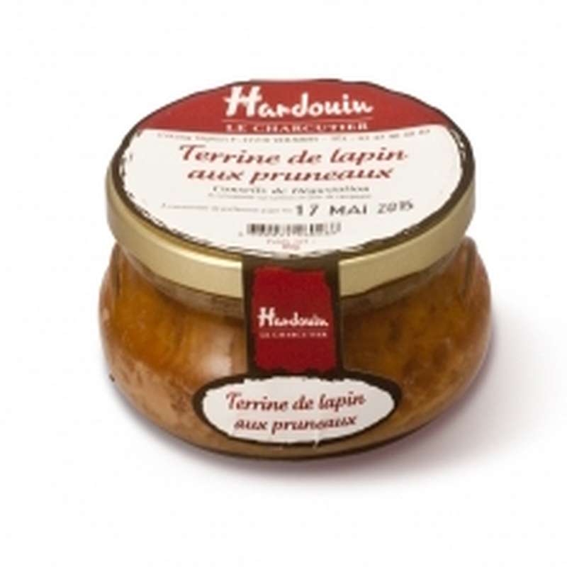 Terrine de lapin aux pruneaux, Hardouin (80 g) La Belle Vie Courses