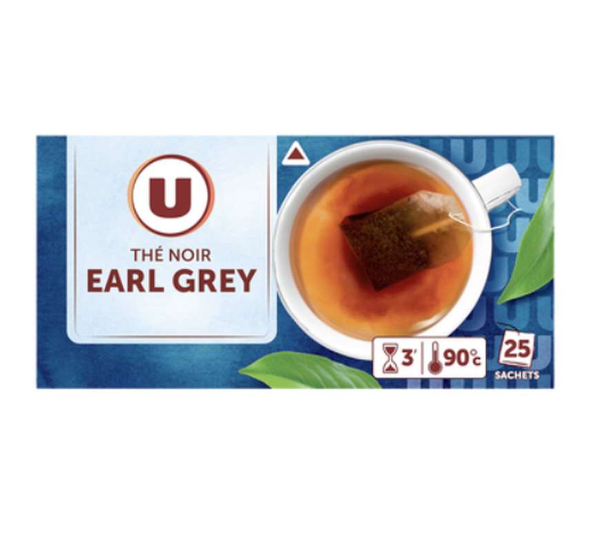 Thé Earl Grey, U (25 sachets)