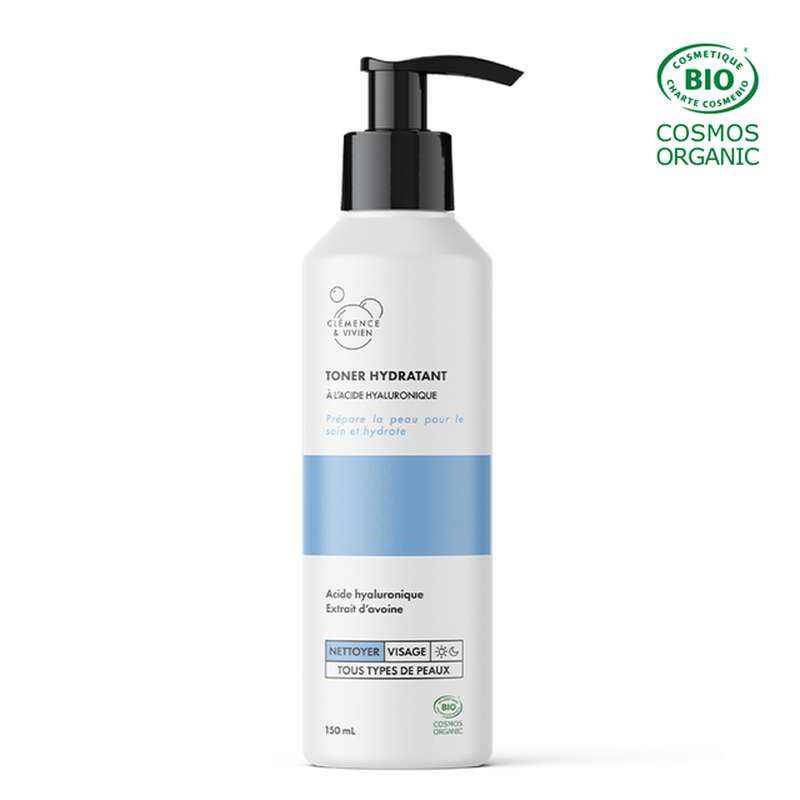 Toner hydratant BIO, Clémence & Vivien (150 ml)