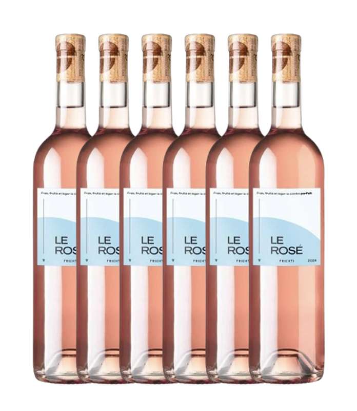 Vin rosé BIO, Frichti (Lot de 6 x 75 cl)