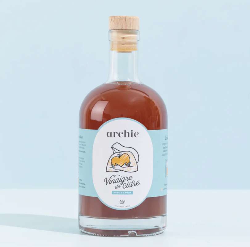 Vinaigre de cidre Brut BIO, Archie (50 cl)