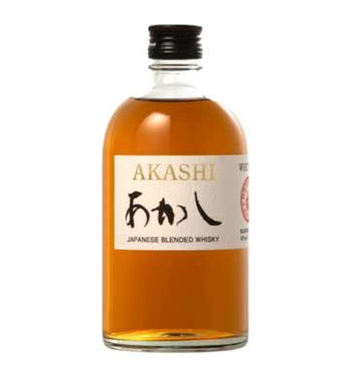 Whisky blend japonais 40°, Akashi (50 cl) - Emballage abîmé