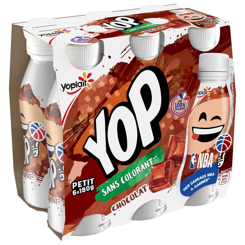 Yaourt Boire Au Chocolat P tit Yop 6 X 180 G La Belle Vie Yaourt Boire Au Chocolat P tit Yop 6 X 180 G La Belle Vie