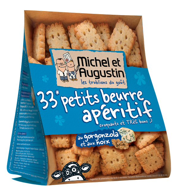 Petits Beurres Aperitif Gorgonzola Noix Michel Et Augustin 100 G La Belle Vie Changez Votre Vision Des Courses