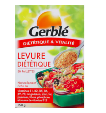 Levure de bière diététique en paillettes, Gerblé (150 g) | La belle vie