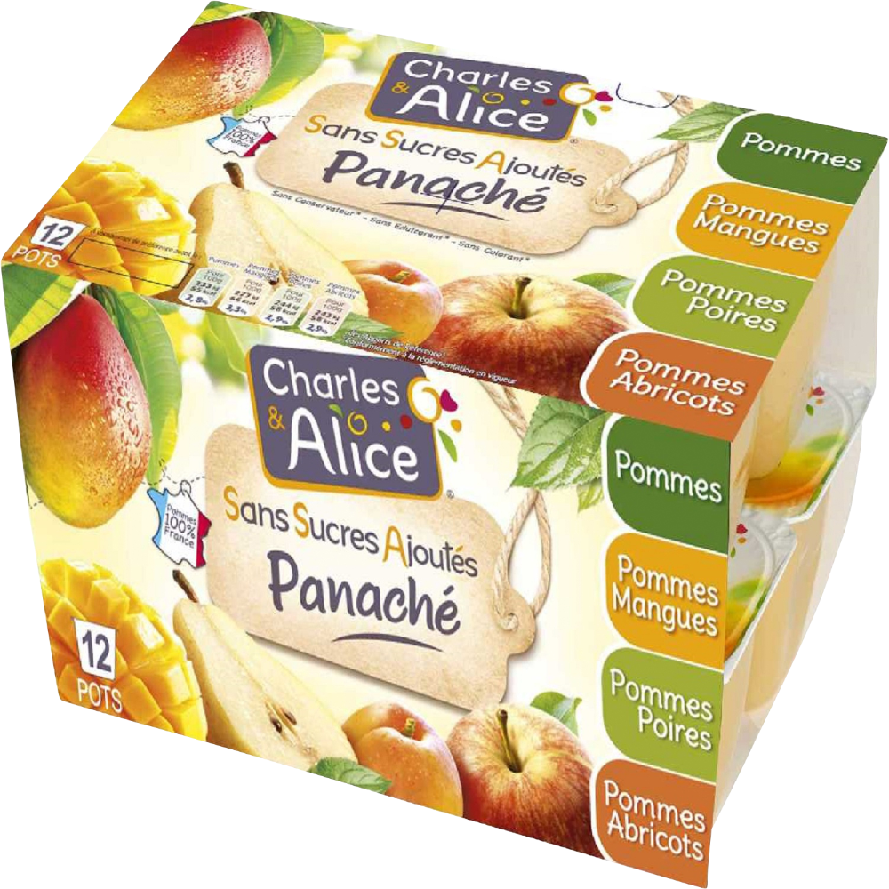 Purée De Pruneaux Charles Et Alice 50g